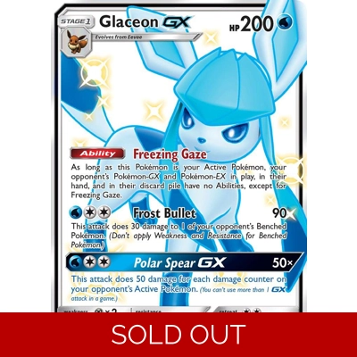 Glaceon GX Full Art - Hidden Fates -PSA MINT 9
